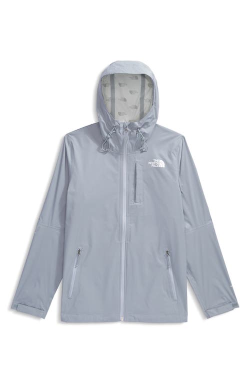 The North Face Alta Vista Hooded Water Repellent Jacket In Gray