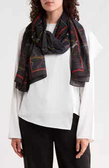 Paris Map Chiffon Scarf