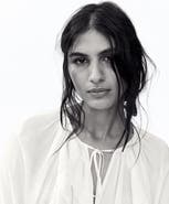 H&M Flounce-trimmed Blouse