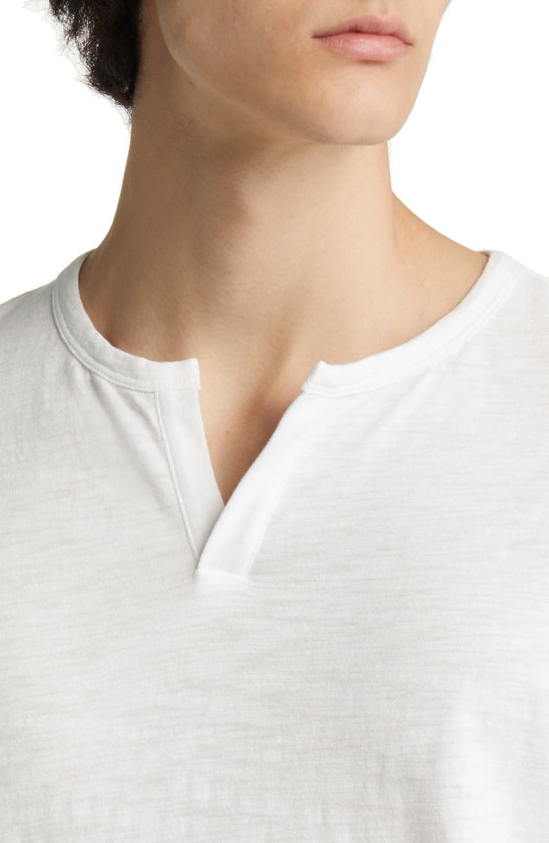 Vince Slub Split Neck T-Shirt, Alternate, color, 