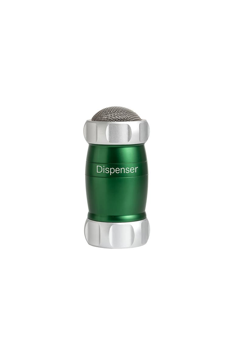 Design Line Dispenser Shaker for Flour, Powdered Sugar, and More, Main, color, Green