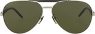 Gucci 60mm Aviator Sunglasses