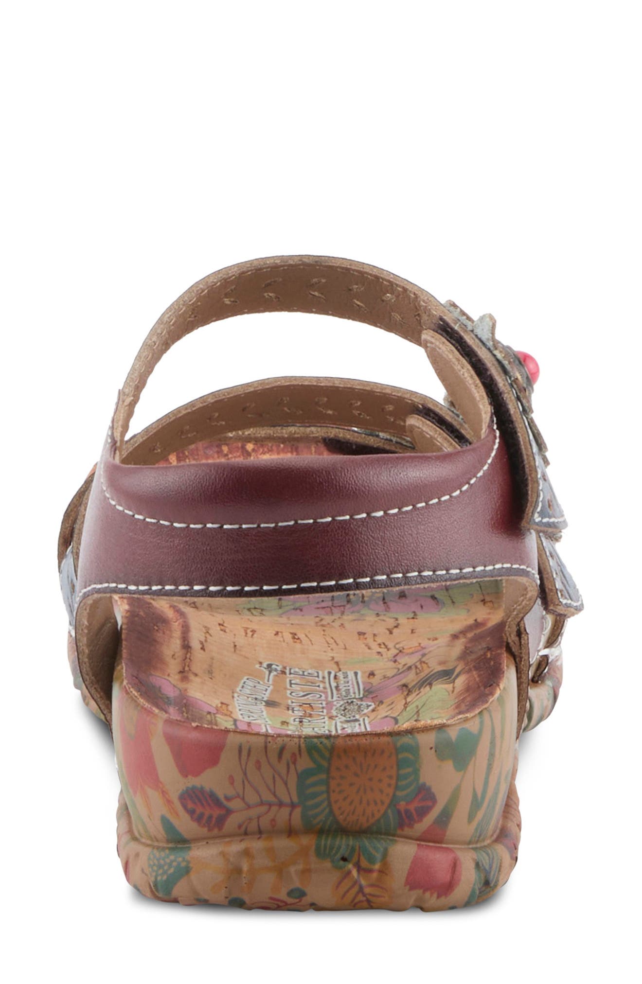A New Trio Sandal, Alternate, color, NAVY MULTI