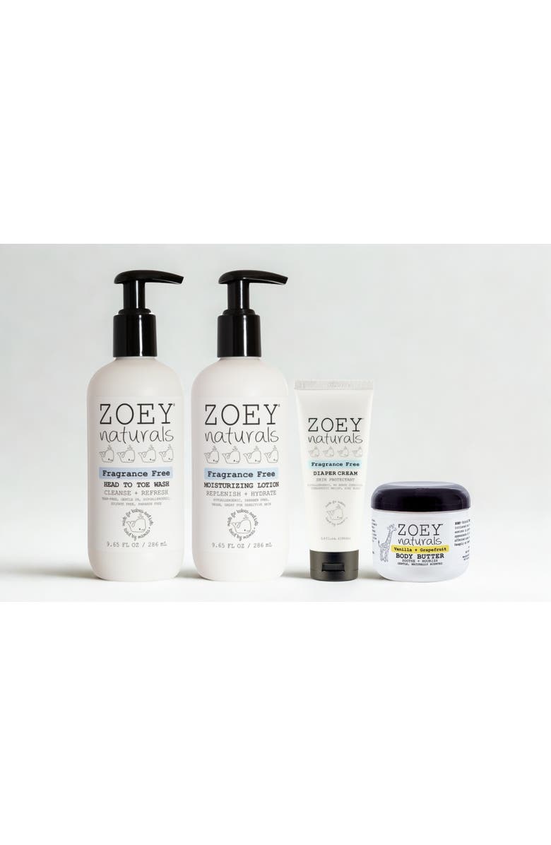 Zoey Naturals Gentle Baby Care Bundle, Alternate, color, NO COLOR