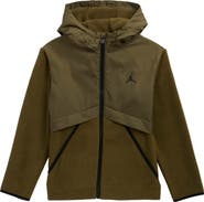 Jordan Kids' Mixed Media Fleece Jacket