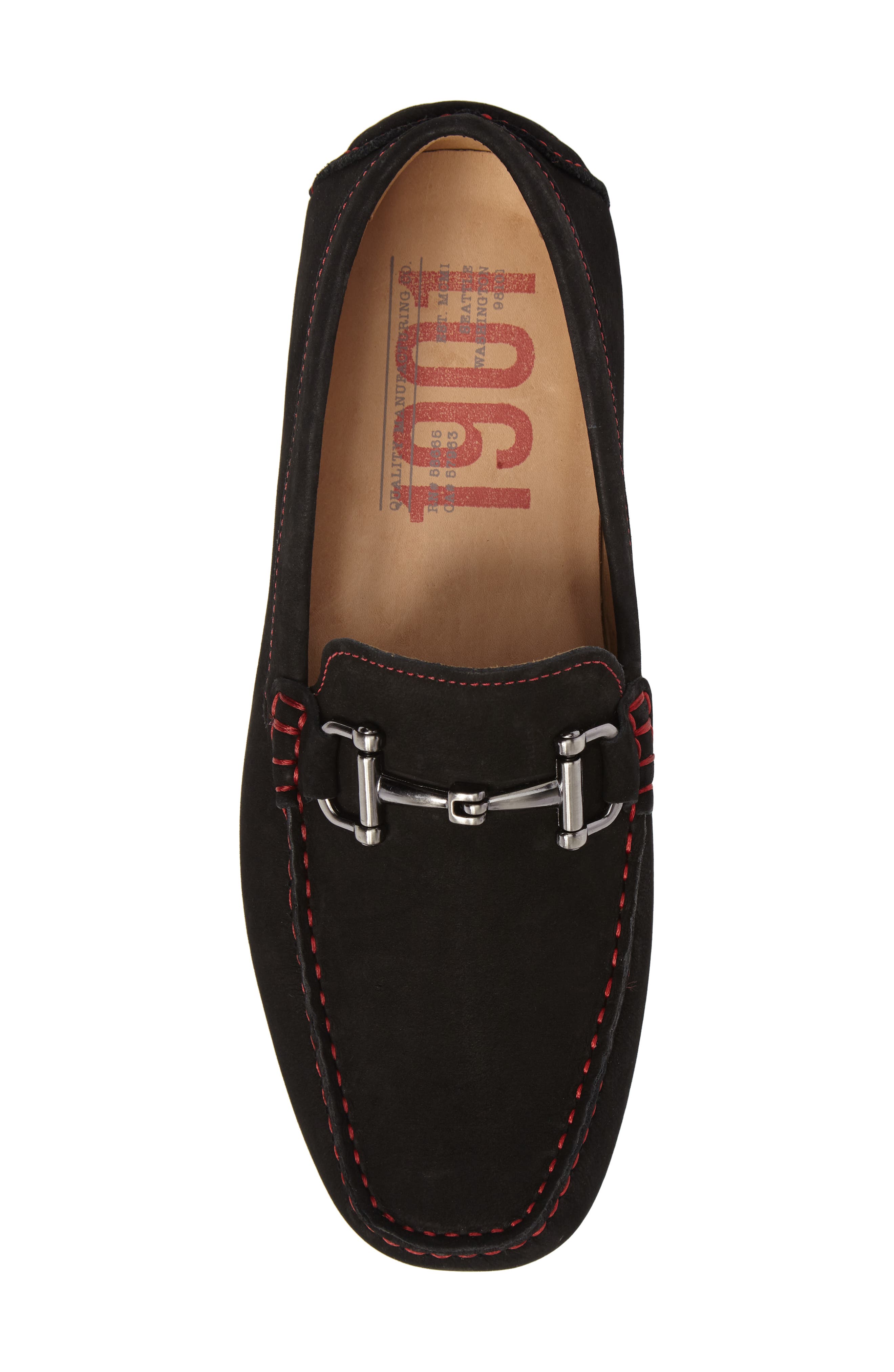 Marco Driving Shoe, Alternate, color, BLACK NUBUCK