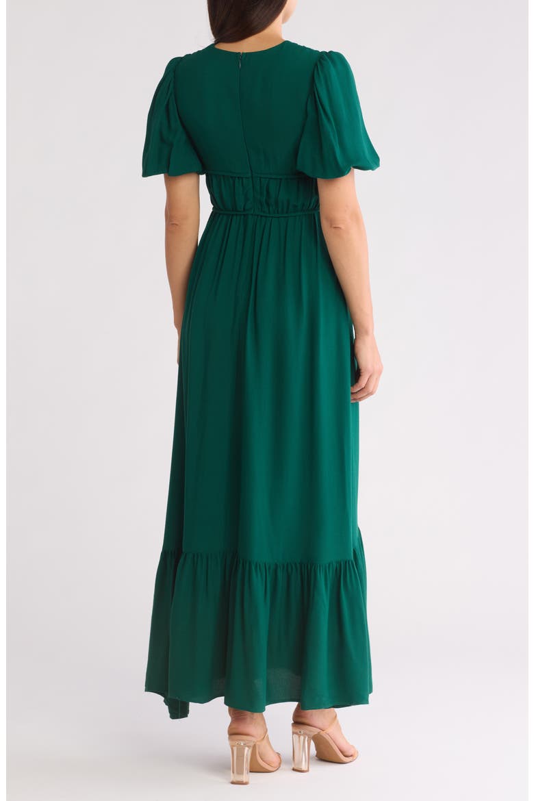 Eden Puff Sleeve Maxi Dress, Alternate, color, BOTANICAL GARDEN