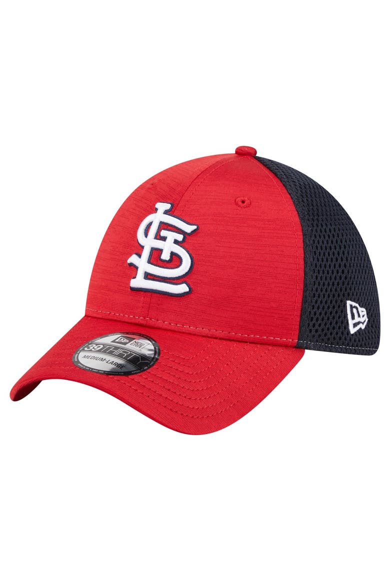 Men's New Era Red St. Louis Cardinals Neo 39THIRTY Flex Hat, Alternate, color, Red