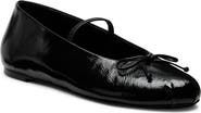 Stuart Weitzman Prima Bow Mary Jane Flat