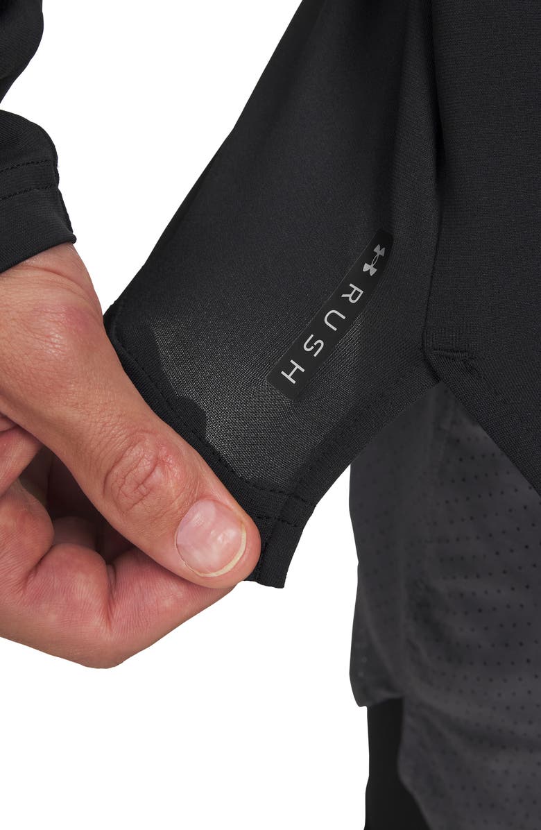 Under Armour Vanish Energy Moisture Wicking T-Shirt, Alternate, color, Black