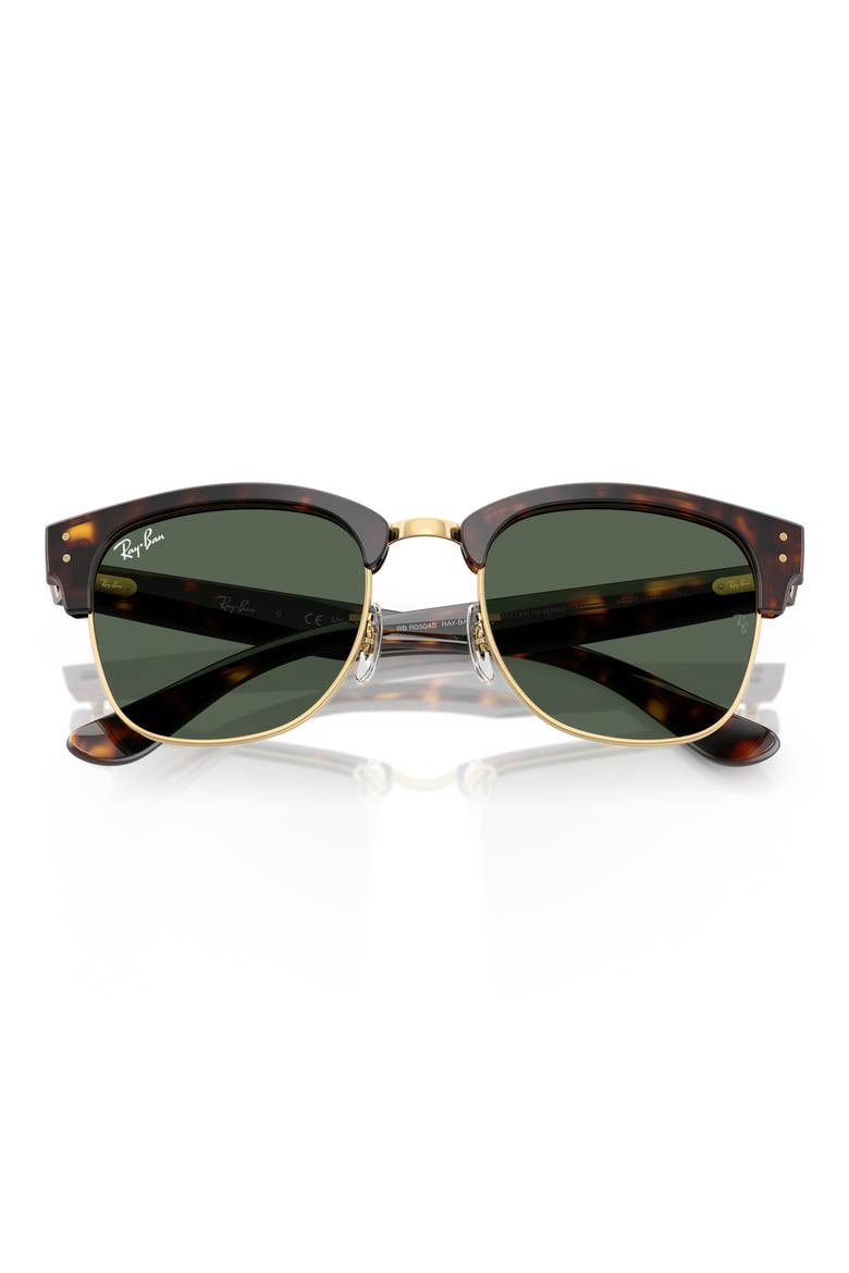 47mm Polarized Square Sunglasses, Alternate, color, HAVANA