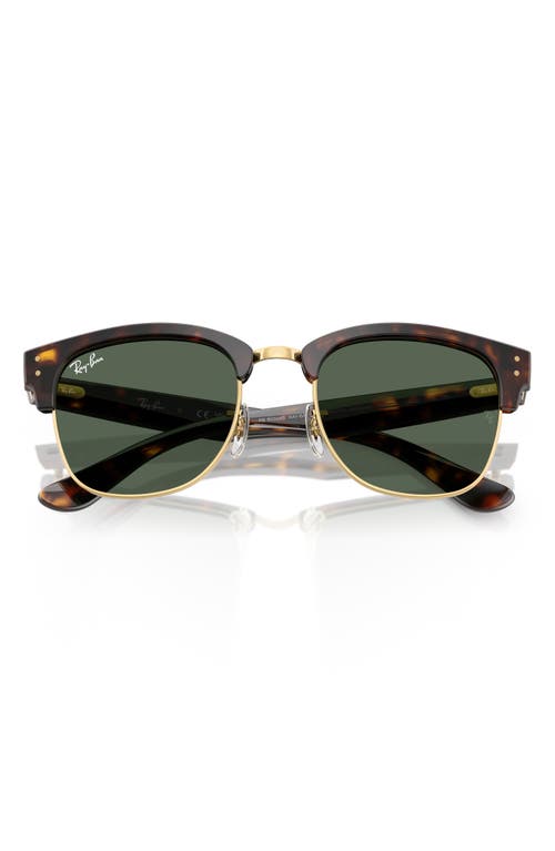 Ray Ban Ray-ban 47mm Polarized Square Sunglasses In Havana