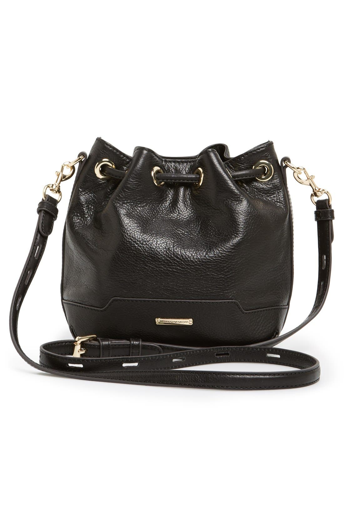 Rebecca Minkoff 'Mini Fiona' Bucket Bag, Alternate, color, 