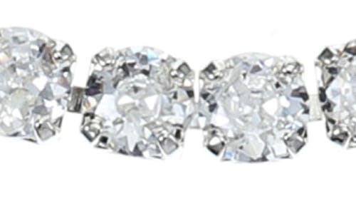 Danecraft Cubic Zirconia Tennis Bracelet & Stud Earrings Set In Silver