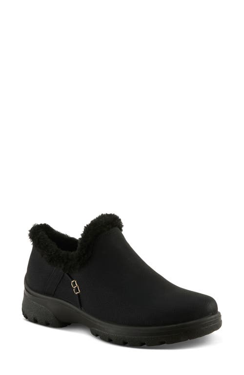 Flexus By Spring Step Bambari Slip-on Shoe In Black
