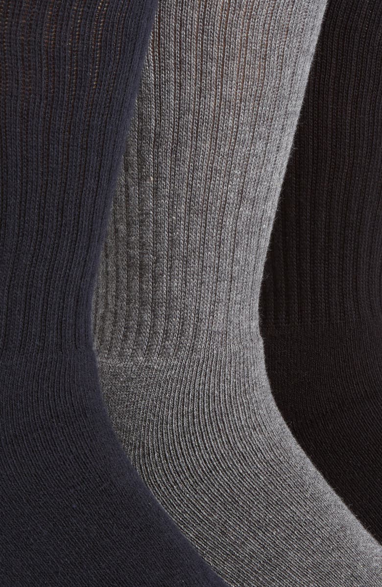 Polo Ralph Lauren 3-Pack Crew Socks, Alternate, color, Assorted