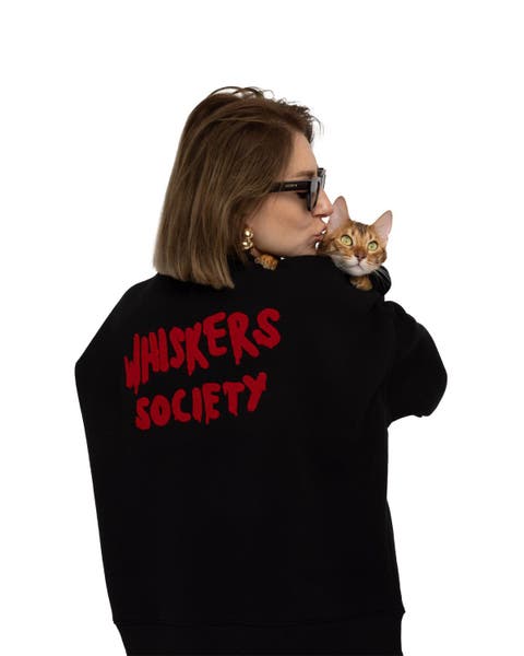 Whiskers Society Human Sweatshirt