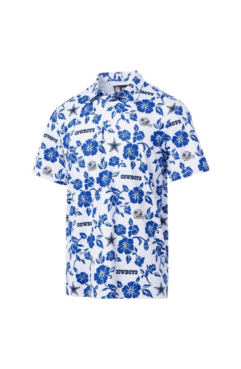 Reyn Spooner Men's Reyn Spooner White Dallas Cowboys Pua Performance Polo, Alternate, color, 
