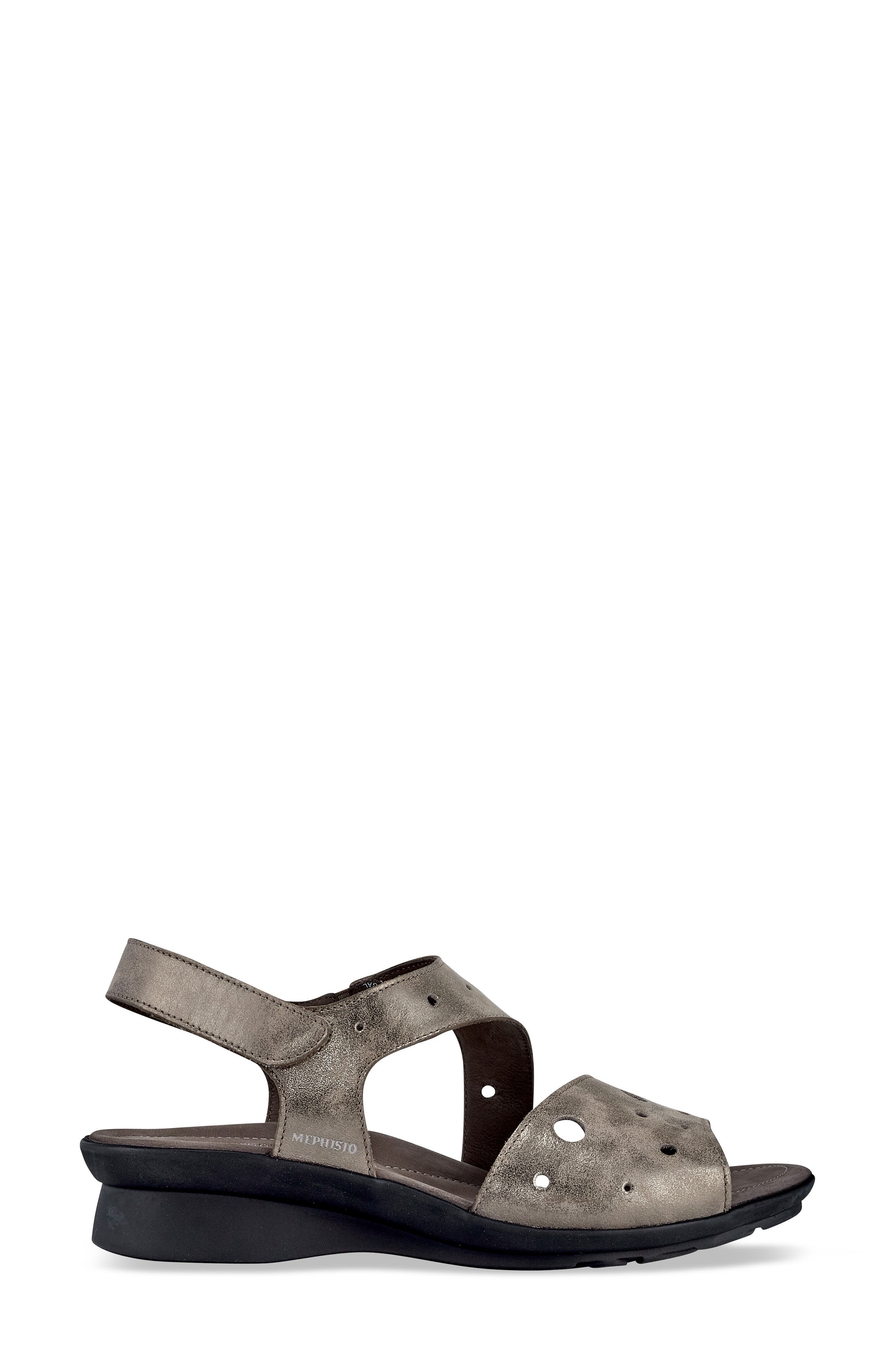 Mephisto Phiby Wedge Sandal, Alternate, color, 