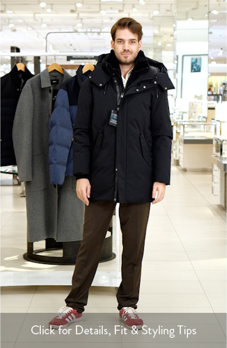 Sullivan Water Repellent 800 Fill Power Down Parka with Removable Bib, sales video thumbnail