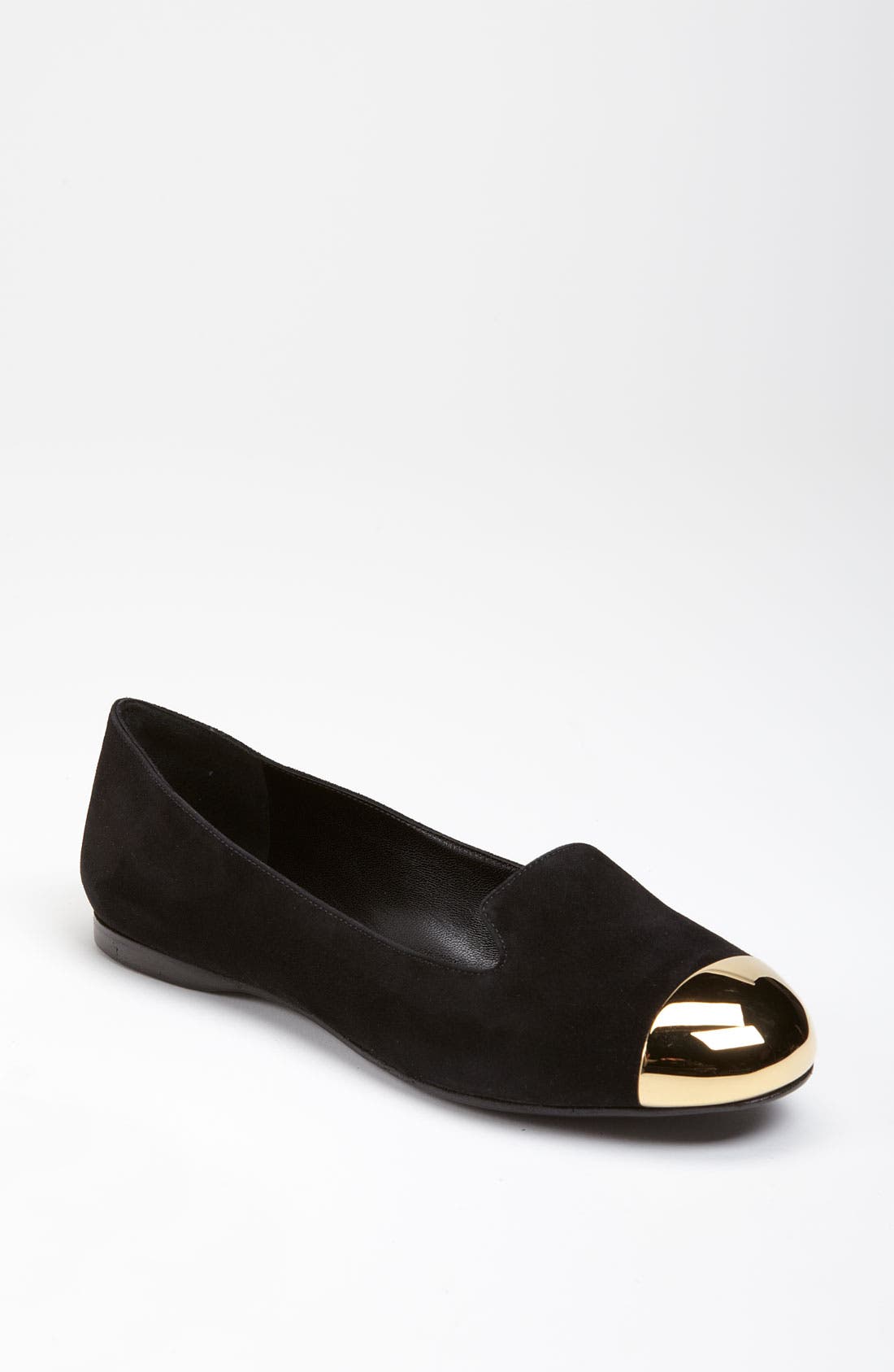 Cap Toe Slipper, Main, color, BLACK