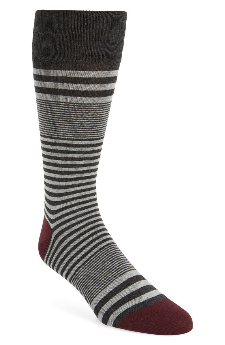Cole Haan Skater Stripe Socks, Main, color, 
