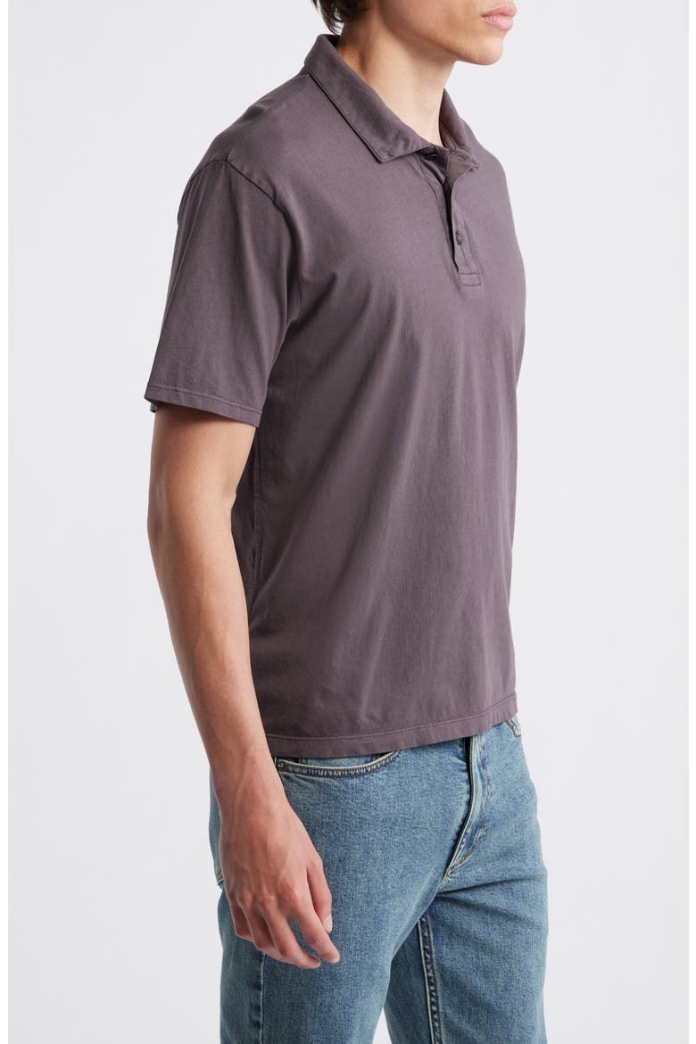 Garment Dye Polo, Alternate, color, COAL GREY