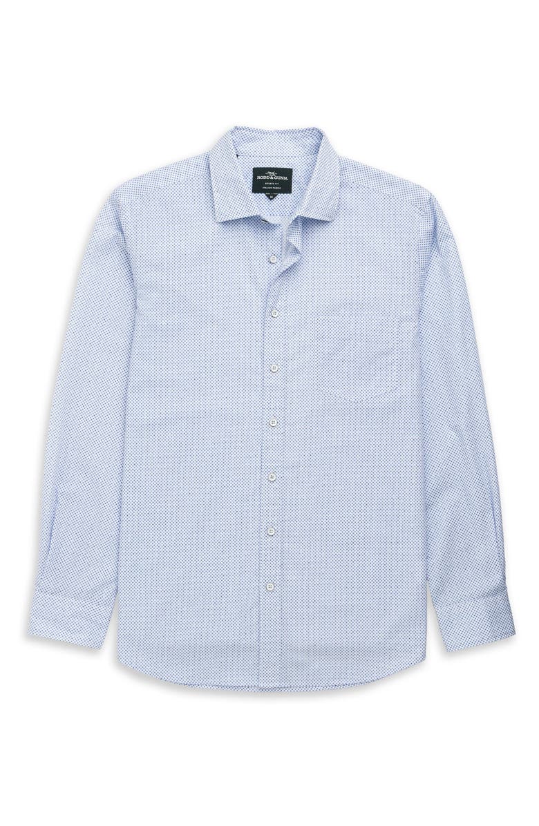 Rodd & Gunn Revill Reserve Button-Up Shirt, Alternate, color, Bluebell