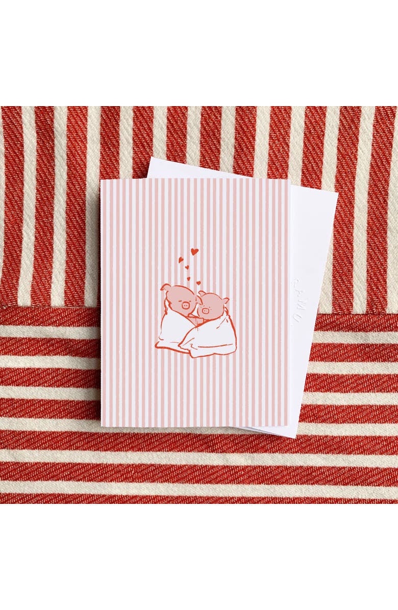 Ramus & Co Pigs in a Blanket Greeting Card Pack Set, Alternate, color, Multi-Pack
