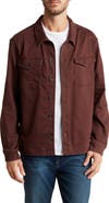 Union Lounge Twill Knit Shirt Jacket