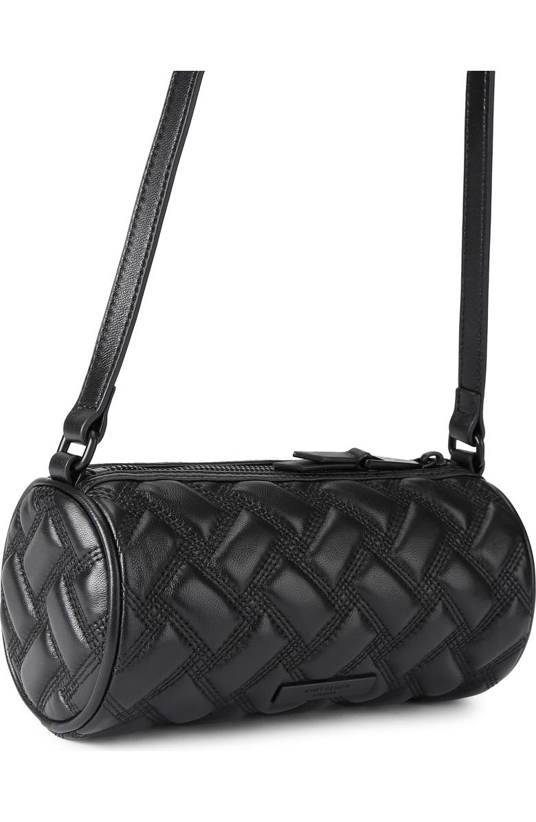 Kurt Geiger London Small Kensington Barrel Bag, Alternate, color, Black