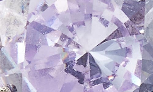 Kate Spade Brilliant Statements Mini Tri-prong Studs In Purple