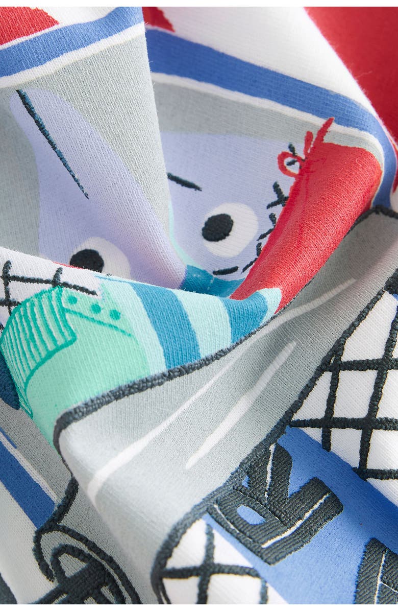 NEXT Kids' Sardines Graphic T-Shirt, Alternate, color, White