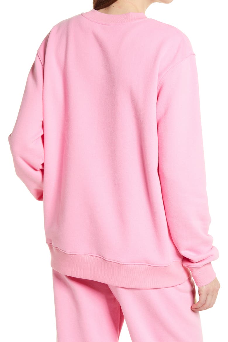 Smiley® x By Samii Ryan Growing Smiles Fleece Sweatshirt, Alternate, color, PINK