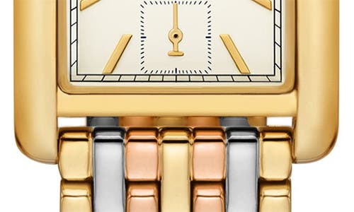 Tory Burch The Eleanor Watch - Tri-tone Stainless Steel In Tri-tone