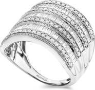 EFFY 14K White Gold Diamond Ring