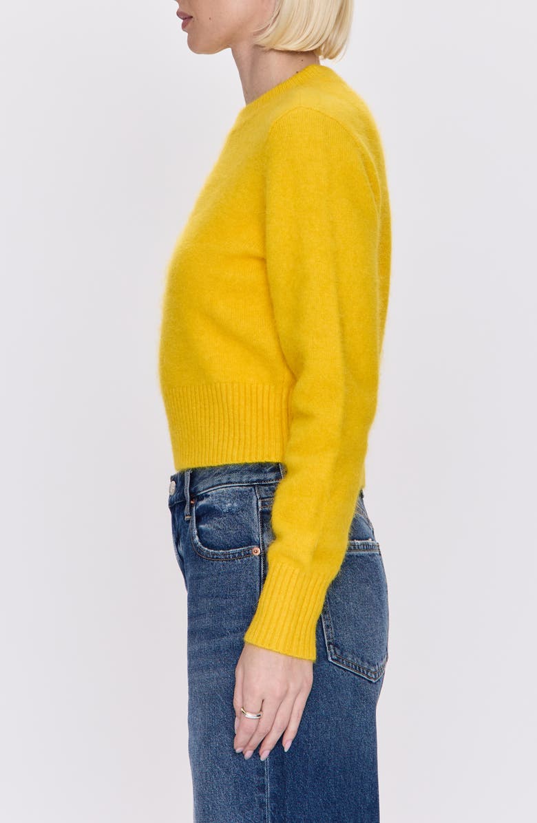 Pistola Sara Crewneck Sweater, Alternate, color, Citron