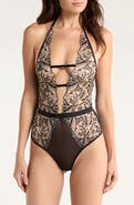 MeMoi Delphine Embroidered Bodysuit