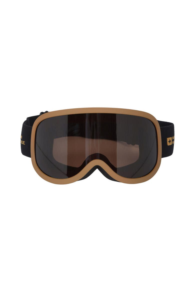 Gender Inclusive Ski Goggles, Alternate, color, Brown