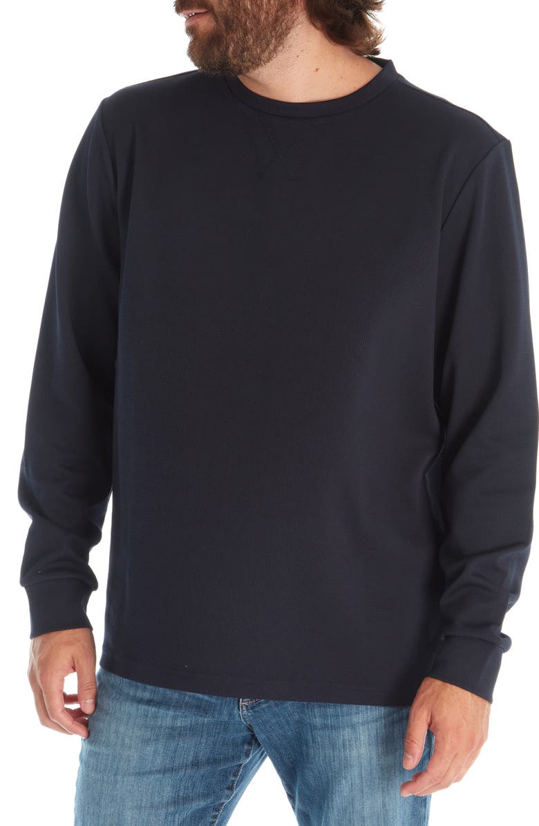 PX Oliver Long Sleeve Thermal T-Shirt, Alternate, color, Navy