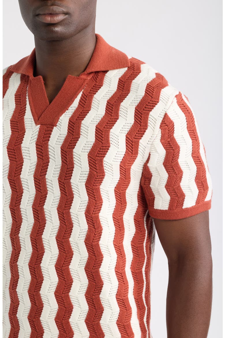 Tropez Coast Polo, Alternate, color, RED