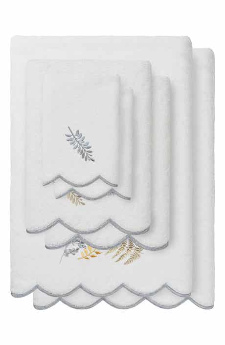 6-Piece Fern Toss Turkish Cotton Towel Set