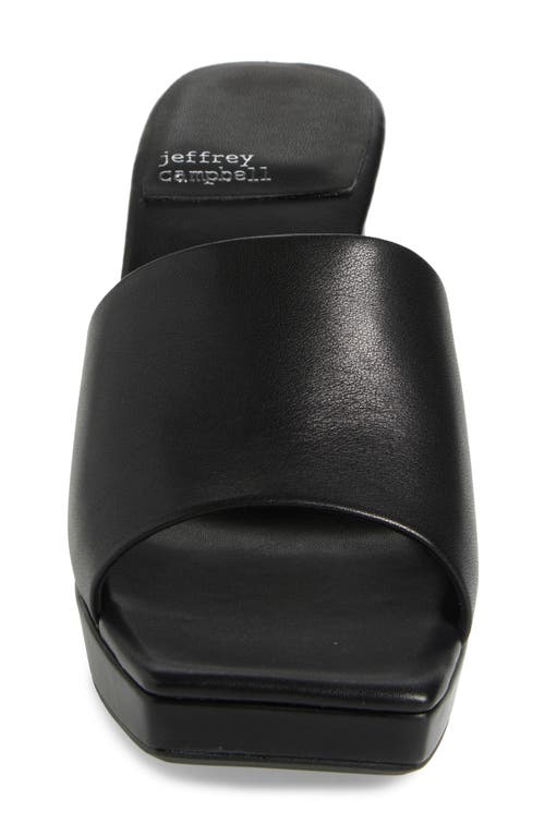 Jeffrey Campbell Dress Code Sandal In Black