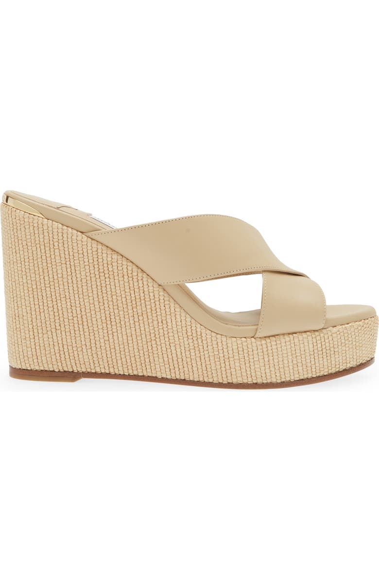 Jimmy Choo Dovina Espadrille Platform Wedge, Alternate, color,