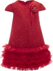 Tulleen Glitter Empire Dress