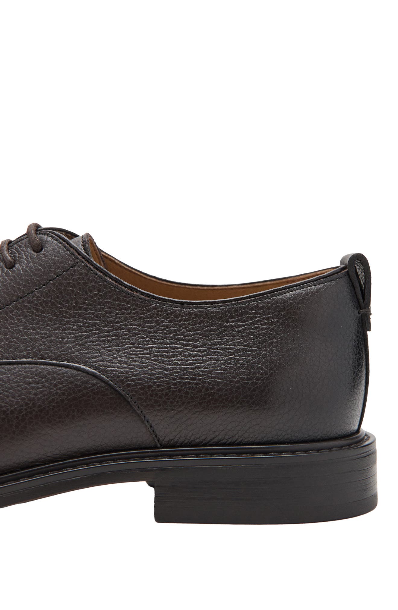Leather Derby, Alternate, color, BROWN