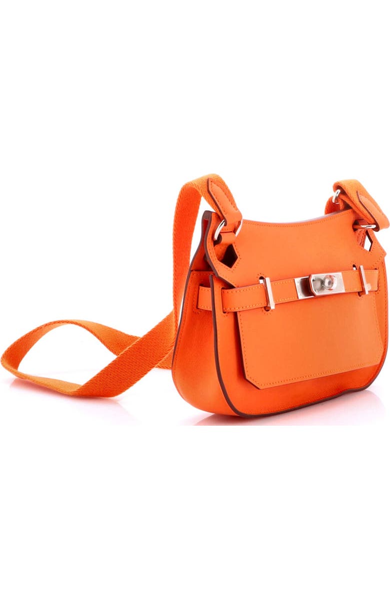 Pre-Owned Hermes Jypsiere Bag Swift Mini, Alternate, color, Orange Minium