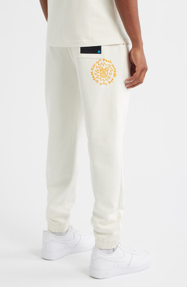 VIC GARCIA WORLD Cypress Dusk Sweatpants, Alternate, color, Vanilla Ice