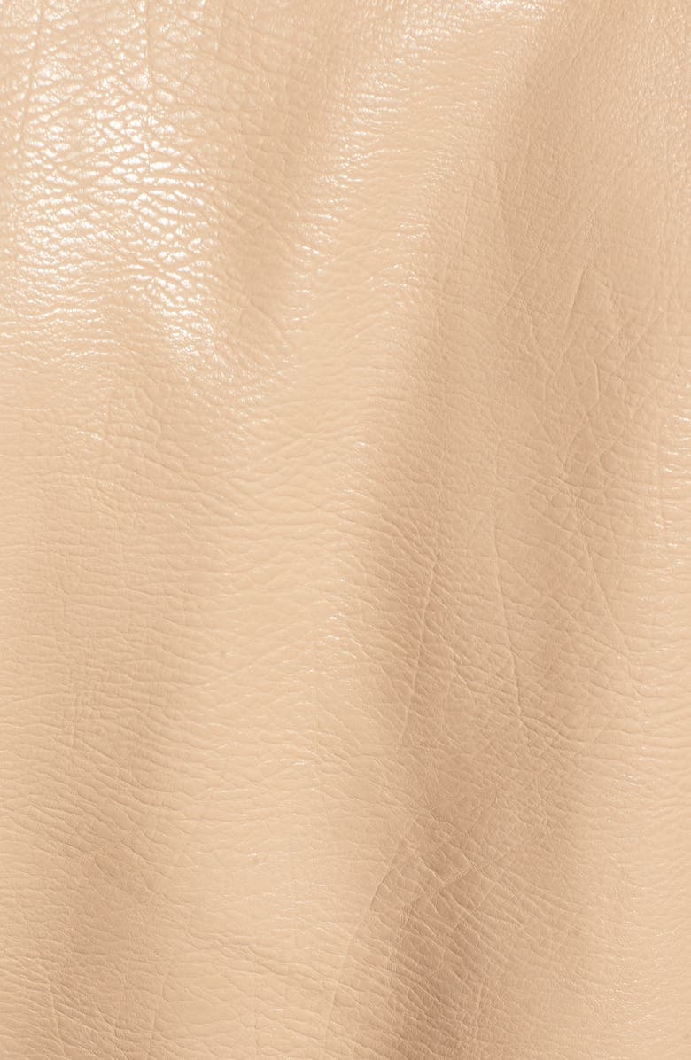 BLANKNYC Faux Leather Moto Jacket, Alternate, color, Natural Light