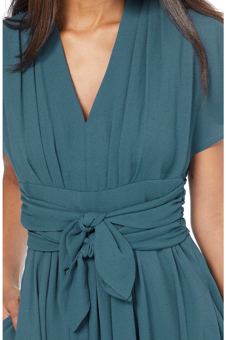 COUNTRY CLUB CREPE DOUBLE WAIS, Alternate, color, SEA BLUE